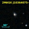 2MASX J10364075-0349436