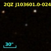 2QZ J103601.0-024538