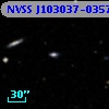 NVSS J103037-035707