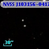 NVSS J103156-041720