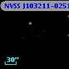 NVSS J103211-025121