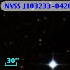 NVSS J103233-042633