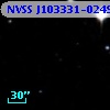 NVSS J103331-024936