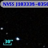 NVSS J103338-035016