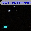 NVSS J103534-045434