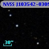 NVSS J103542-030803