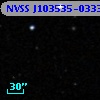 NVSS J103535-033341