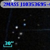 2MASS J10353695-0521229