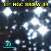 Cl* NGC  884      W      49