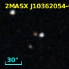 2MASX J10362054-0536221