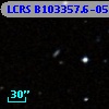 LCRS B103357.6-054305