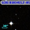 LCRS B103455.7-054259