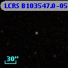 LCRS B103547.0-054532