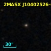 2MASX J10402526-0538431