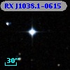 RX J1038.1-0615