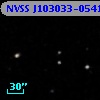 NVSS J103033-054119