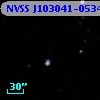 NVSS J103041-053456