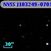NVSS J103249-070125