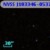 NVSS J103346-053706