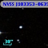 NVSS J103353-063518