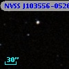 NVSS J103556-052626