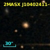 2MASX J10402411-0901508