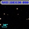NVSS J103130-080434