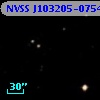 NVSS J103205-075410