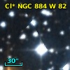 Cl* NGC  884      W      82