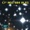 Cl* NGC  884      W      83