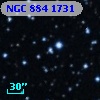 NGC   884  1731