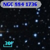 NGC   884  1736