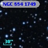 NGC   884  1749