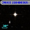 2MASS J10400368-1628029
