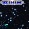 NGC   884  1805