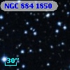NGC   884  1850