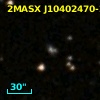 2MASX J10402470-2707547