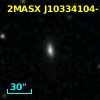 2MASX J10334104-2658000