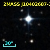 2MASS J10402687-3000506