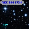 NGC   884  1734