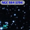 NGC   884  1794