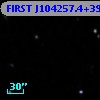 FIRST J104257.4+391629