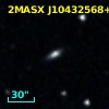 2MASX J10432568+3957094