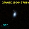 2MASX J10442786+3658565