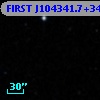 FIRST J104341.7+344355