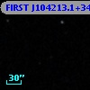 FIRST J104213.1+342803