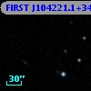 FIRST J104221.1+343228