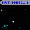 FIRST J104332.1+343329