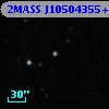 2MASS J10504355+3235058
