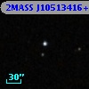 2MASS J10513416+3324243